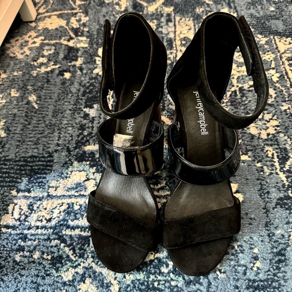 Jeffrey Campbell Adrena Ankle Strap Sandal 6.5 - Picture 9 of 16